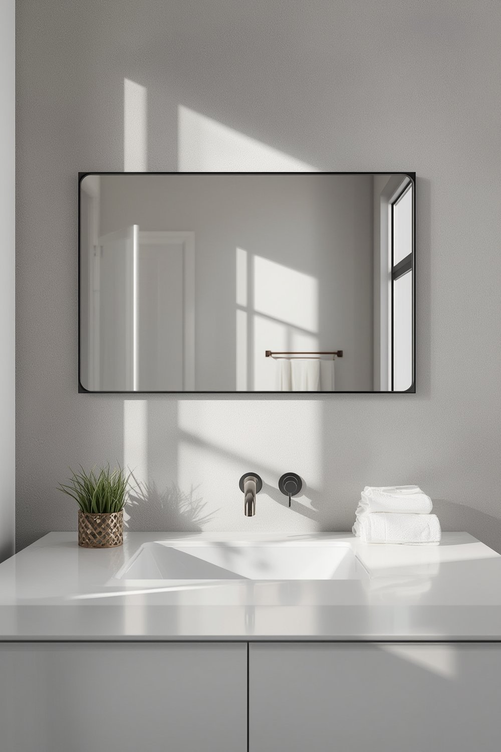 bathroom mirror product view