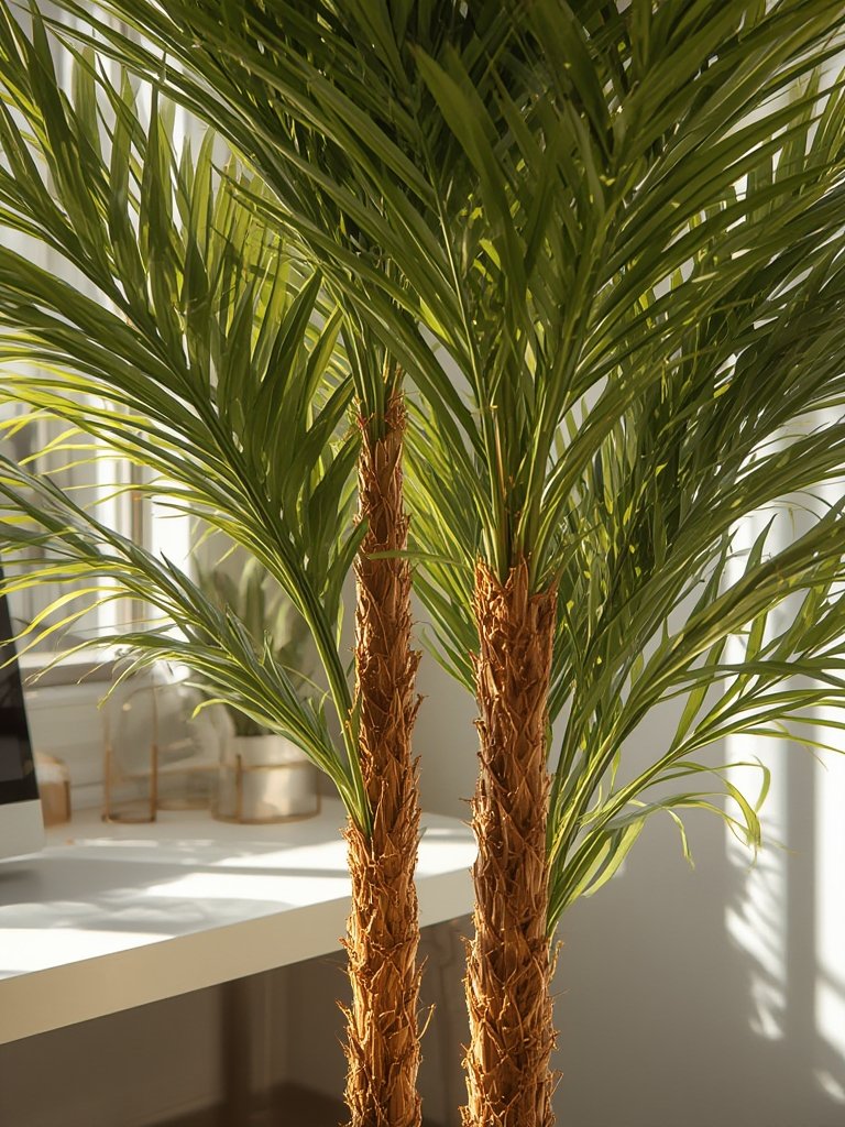 artificial palm in action