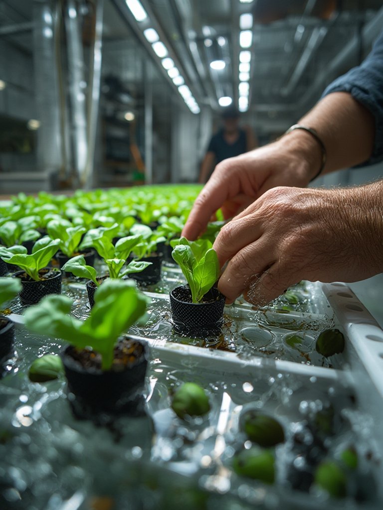 indoor hydroponic garden system - Illustration 2