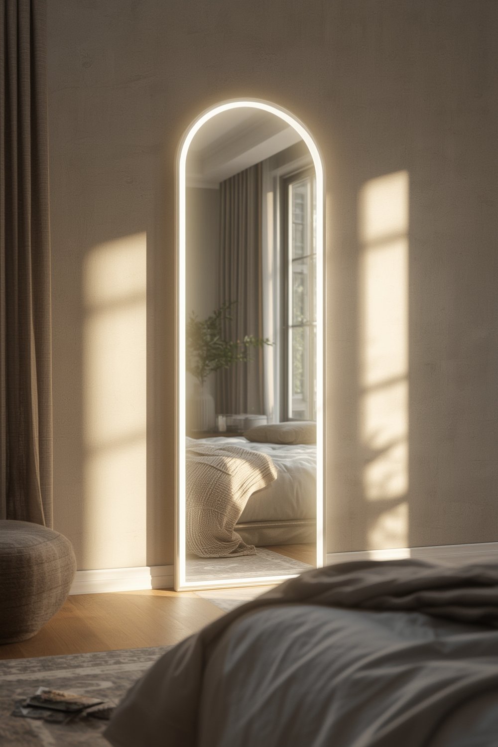 led mirror product view