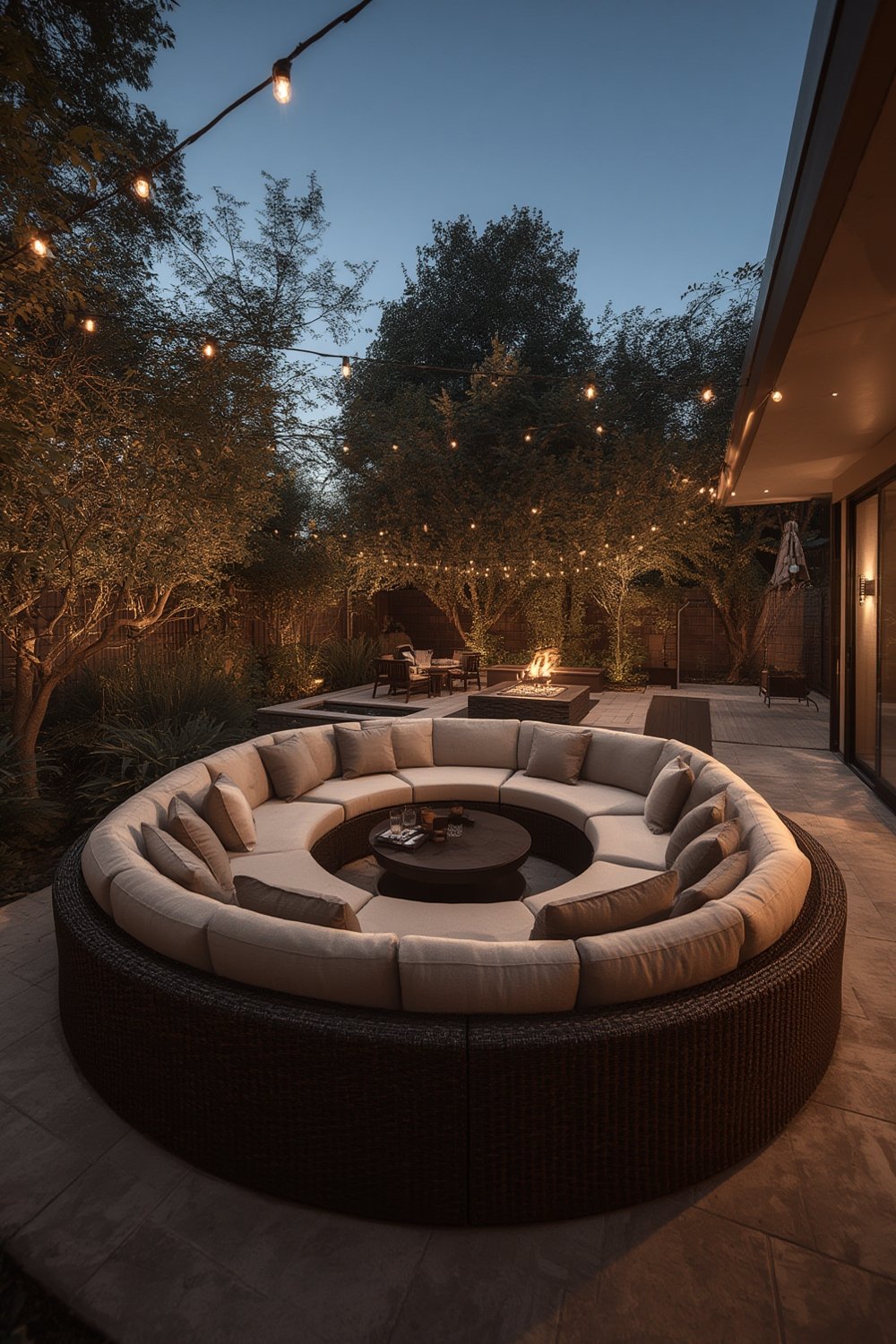 modular outdoor sectional - Illustration 1