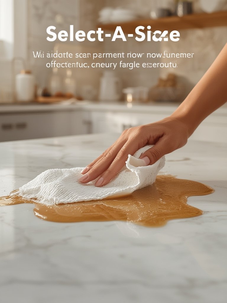 paper towels in action