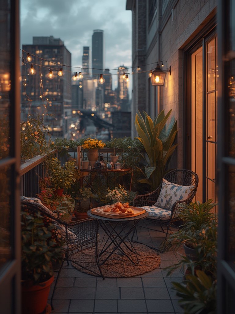 small space patio furniture set - Illustration 3