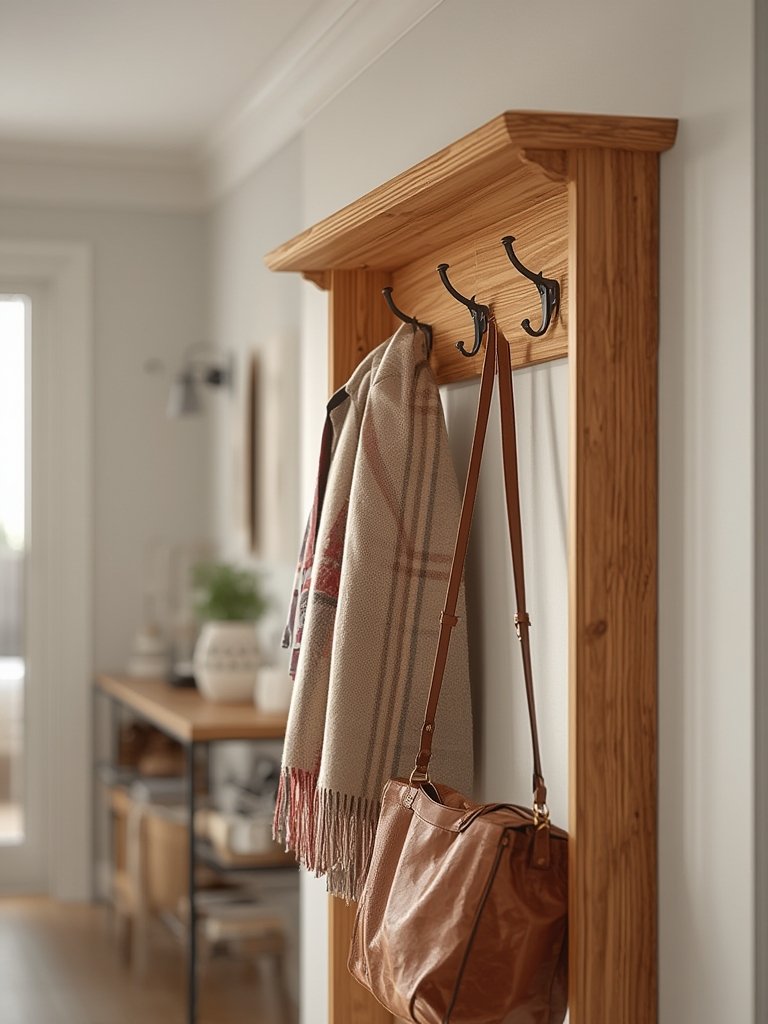 wooden coat in action